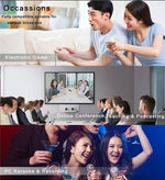 Compatible PC et Mac pour diffusion en direct, KTV, etc.