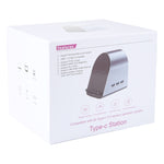 Adaptateur HUB BYL-2211 10 en 1 USB-C / Type-C, support chargeur téléphone, BYL-2211