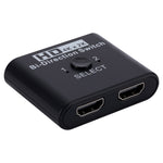 Commutateur HDMI bidirectionnel 2 entrées 1 sortie vidéo HD 4K, SL
