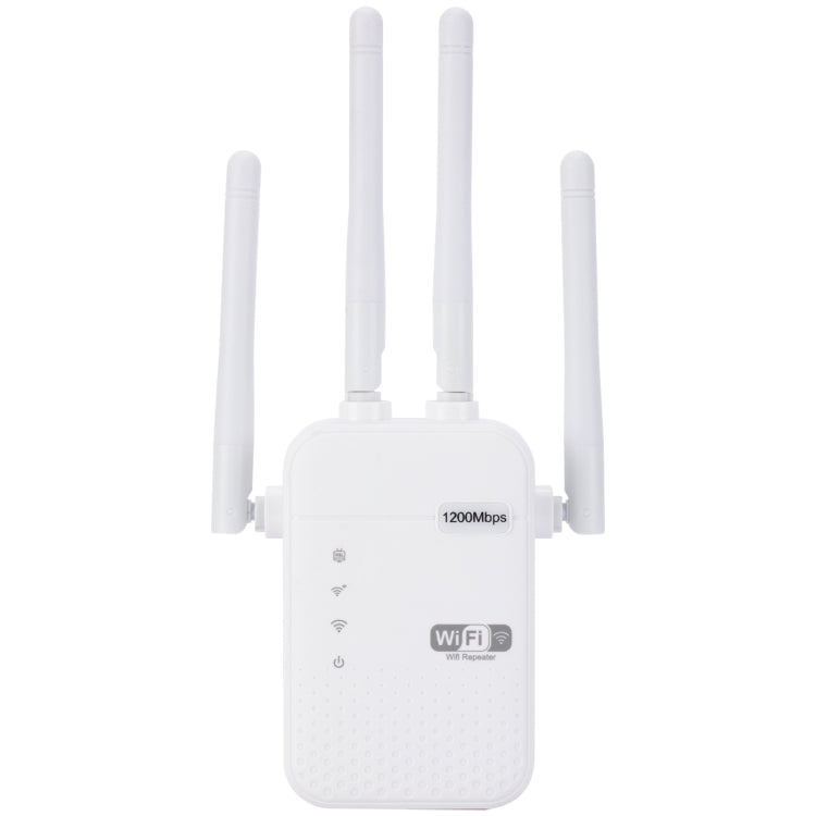 ZX-R08 Répéteur WiFi double bande 2.4G/5G 1200Mbps Amplificateur de signal Routeur extérieur WISP, Prise US, 1200Mbps