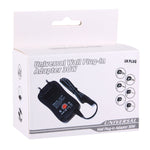 Adaptateur secteur mural universel 30W avec prise UK et port USB 5V 2.1A, embouts : 8 pièces, longueur du câble : environ 1,2m, prise UK