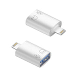 Adaptateur OTG 8 broches vers USB 3.0, 8 broches vers USB 3.0