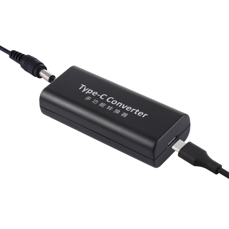Adaptateur connecteur d'alimentation femelle DC 5,5 x 2,1 mm vers USB-C / Type C femelle avec câble USB-C / Type C de 30 cm, 5,5x2,1mm