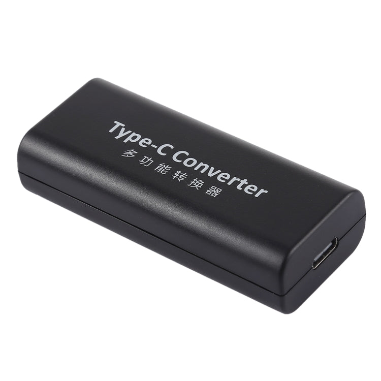 Adaptateur connecteur d'alimentation femelle DC 5,5 x 2,1 mm vers USB-C / Type C femelle avec câble USB-C / Type C de 30 cm, 5,5x2,1mm