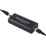 Adaptateur connecteur d'alimentation femelle DC 5,5 x 2,1 mm vers USB-C / Type C femelle avec câble USB-C / Type C de 30 cm, 5,5x2,1mm