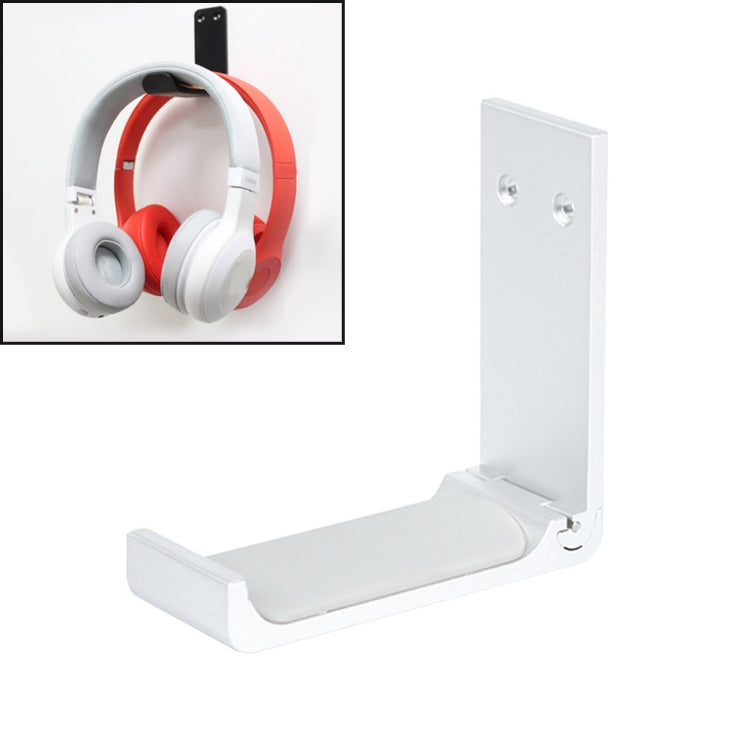 Support pliable pour casque en métal avec vis, à coller ou visser