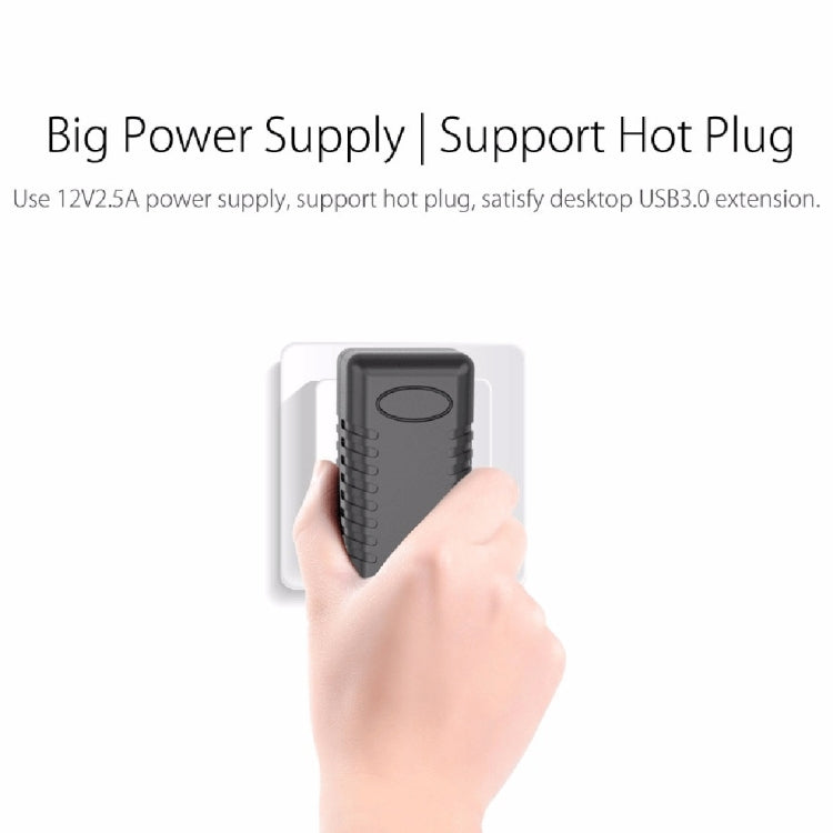 ORICO A3H10 Hub USB 3.0 en aluminium haute vitesse à 10 ports avec adaptateur secteur pour ordinateurs portables, 10 ports (argent), 10 ports (noir)