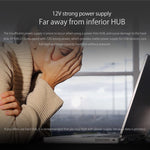ORICO H7928-U3 Hub USB 3.0 de bureau à 7 ports en ABS avec câble de 1 m, USB 3.0