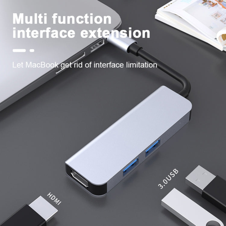 Station d'accueil multifonction 3 en 1 USB 3.0 x2 + HDMI Type-C / USB-C 2011N, USB 3.0 x2 + HDMI 2011N