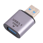 Adaptateur USB 3.1 mâle vers femelle 10Gbps, USB 3.1 mâle vers femelle