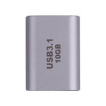 Adaptateur USB 3.1 femelle vers USB-C / Type-C femelle 10Gbps, USB 3.1 femelle vers Type-C femelle