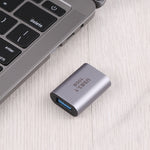 Adaptateur USB 3.1 femelle vers USB-C / Type-C femelle 10Gbps, USB 3.1 femelle vers Type-C femelle
