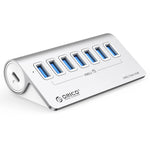 ORICO M3U7 Hub USB 3.2 Gen1 5Gbps en alliage d'aluminium à 7 ports avec câble de 1 m, M3U7 1m