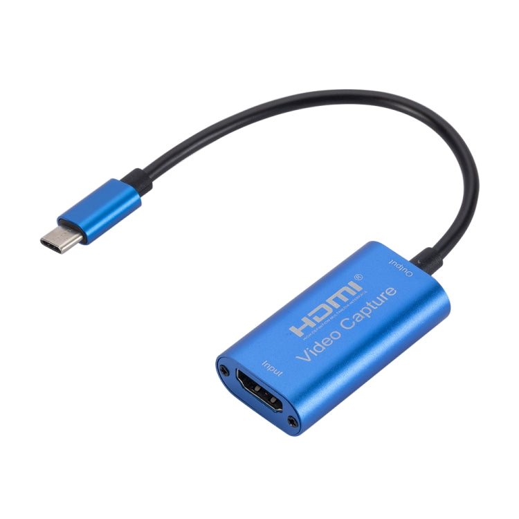 CJK025 Carte de Capture Audio Vidéo USB-C / Type-C Mâle vers HDMI Femelle, Type-C vers HDMI
