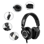 Casque d'écoute de monitoring d'enregistrement professionnel Yanmai D98, D98 (Noir), D98 (Gris Argent)