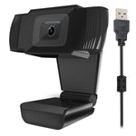 A870 480P Pixels HD 360 Degrés Webcam USB 2.0 Caméra PC avec Microphone pour Skype Ordinateur PC Portable, Longueur de câble : 1,4 m, A870 (Orange), A870 (Noir)