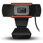A870 480P Pixels HD 360 Degrés Webcam USB 2.0 Caméra PC avec Microphone pour Skype Ordinateur PC Portable, Longueur de câble : 1,4 m, A870 (Orange), A870 (Noir)