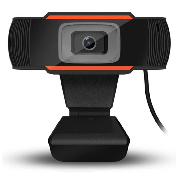 A870 480P Pixels HD 360 Degrés Webcam USB 2.0 Caméra PC avec Microphone pour Skype Ordinateur PC Portable, Longueur de câble : 1,4 m, A870 (Orange), A870 (Noir)