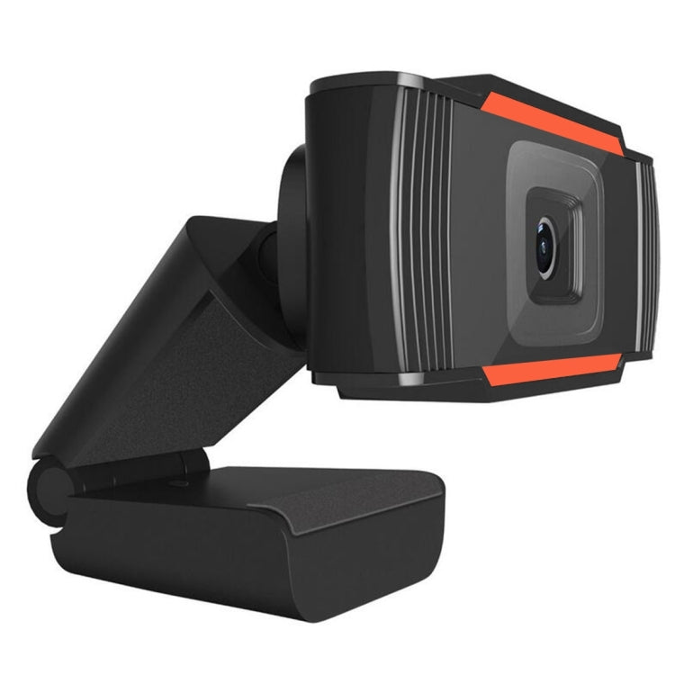 A870 480P Pixels HD 360 Degrés Webcam USB 2.0 Caméra PC avec Microphone pour Skype Ordinateur PC Portable, Longueur de câble : 1,4 m, A870 (Orange), A870 (Noir)