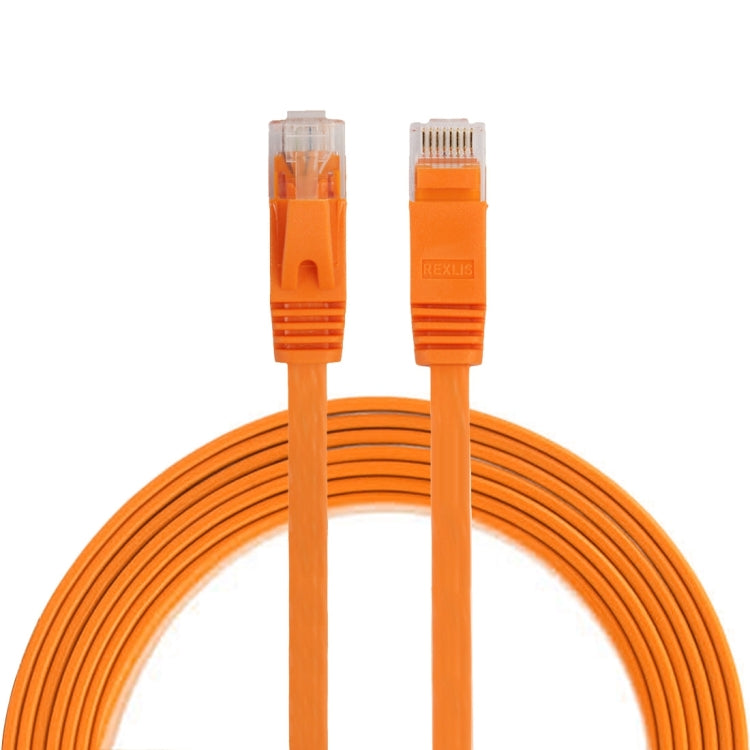 Câble réseau Ethernet LAN CAT6 ultra-fin plat 2 m, câble de raccordement RJ45, longueur : 2 m