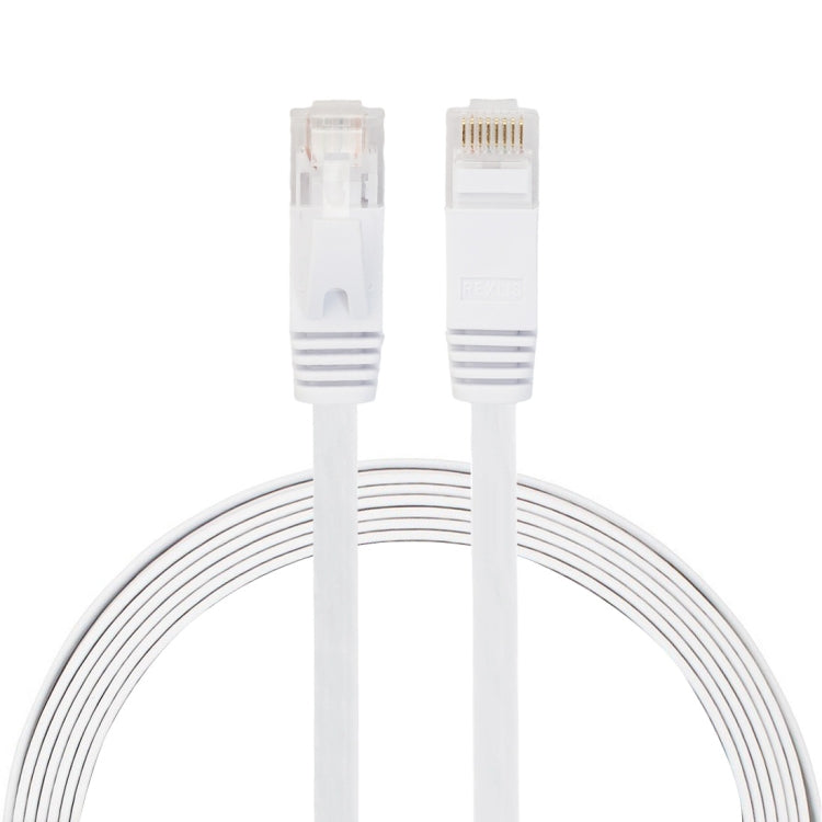 Câble réseau Ethernet LAN CAT6 ultra-fin plat 2 m, câble de raccordement RJ45, longueur : 2 m