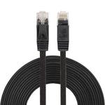 Câble réseau Ethernet LAN plat ultra-fin CAT6 de 5m, câble de raccordement RJ45, longueur : 5m