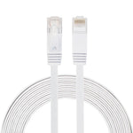 Câble réseau Ethernet LAN plat ultra-fin CAT6 de 5m, câble de raccordement RJ45, longueur : 5m