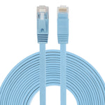 Câble réseau Ethernet LAN CAT6 ultra-fin plat 8 m, câble de raccordement RJ45, longueur : 8 m