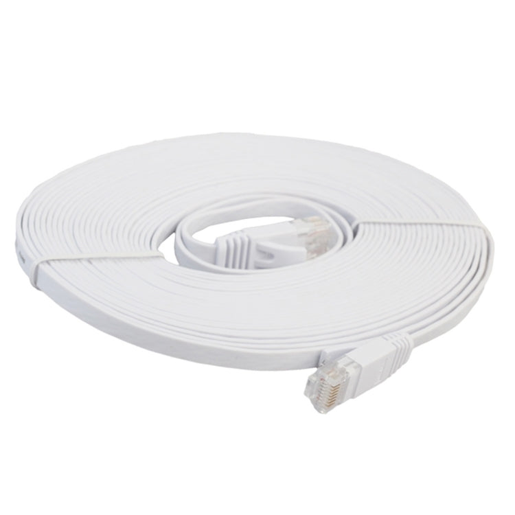 Câble réseau Ethernet LAN CAT6 ultra-fin plat 8 m, câble de raccordement RJ45, longueur : 8 m
