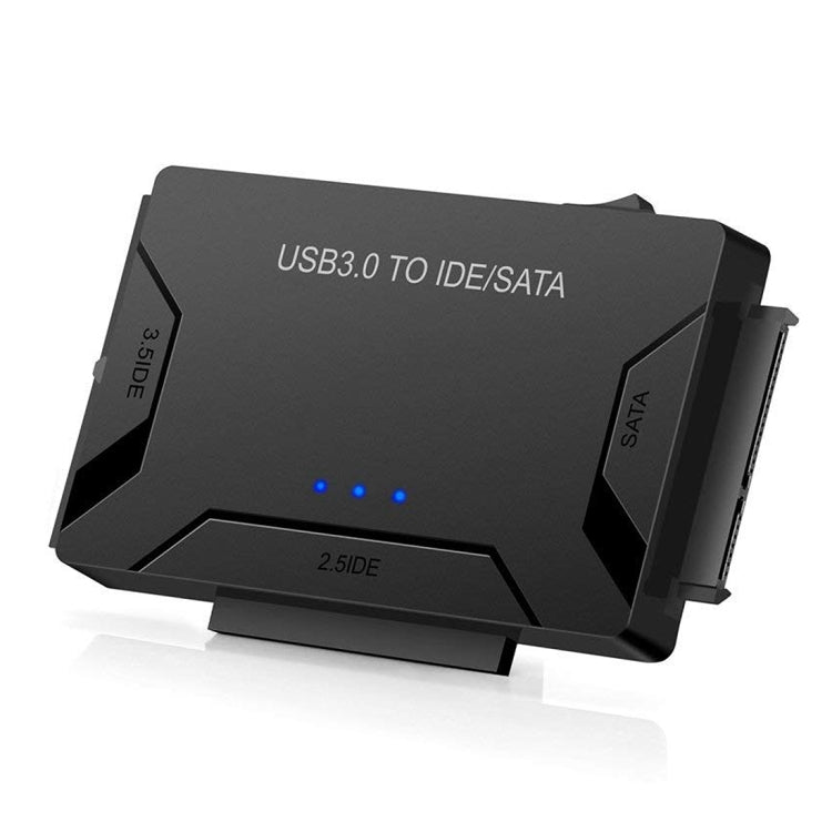 Câble adaptateur convertisseur USB 3.0 vers SATA / IDE pour disque dur 2,5 pouces / 3,5 pouces SATA IDE HDD, longueur du câble : 1 m, US160
