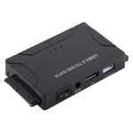 Câble adaptateur convertisseur USB 3.0 vers SATA / IDE pour disque dur 2,5 pouces / 3,5 pouces SATA IDE HDD, longueur du câble : 1 m, US160