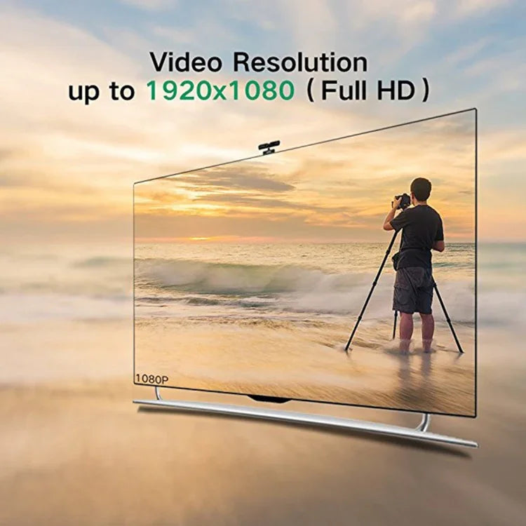 Câble adaptateur UGREEN MM119 1080P Full HD VGA vers DVI (24+1) mâle vers femelle pour ordinateur, PC, ordinateur portable, téléviseur HD, projecteur, carte graphique DVD et autres appareils compatibles VGA/DVI, longueur du câble : 50 cm