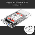 Boîtier de disque dur externe ORICO 3139U3 SATA 3,5 pouces USB 3.0 Micro B, USB 3.0 (3,5 pouces)