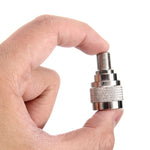 Connecteur femelle F à mâle UHF, femelle F à mâle UHF