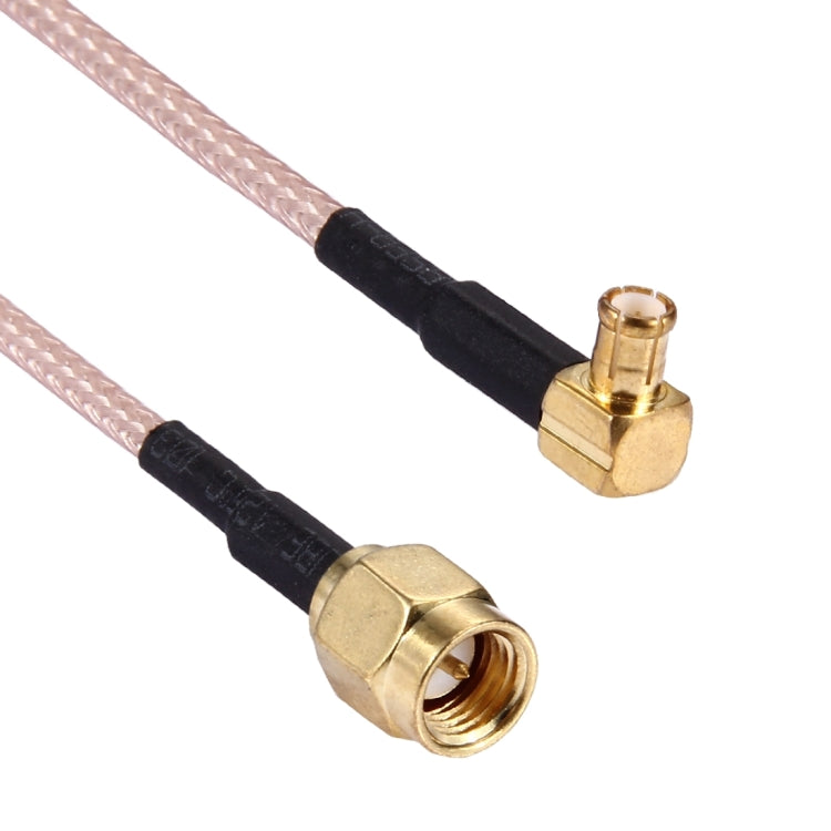 Câble RG316 SMA mâle à MCX mâle coude à 90 degrés de 15 cm, SMA mâle à MCX mâle
