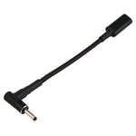 Câble adaptateur PD 100W 18,5-20V 3,0 x 1,0 mm coude vers USB-C / Type-C en nylon tressé, 3,0 x 1,0 mm