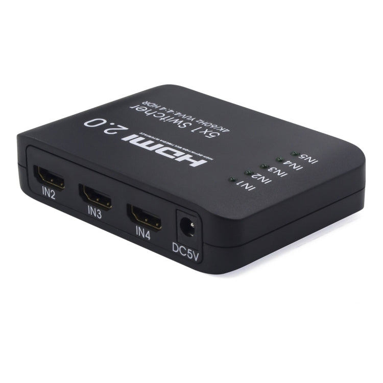 Commutateur séparateur HDMI 2.0 AYS-51V20 5x1 4K Ultra HD, 5x1 4K