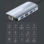 Station d'accueil multifonction 9 en 1 USB-C / Type-C vers USB HUB adaptateur BYL-2206