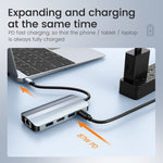 Station d'accueil multifonction 9 en 1 USB-C / Type-C vers USB HUB adaptateur BYL-2206