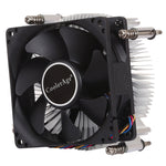 Ventilateur silencieux 4 broches pour refroidisseur CPU avec dissipateur thermique en aluminium épaissi pour Intel 1155 / 1150 / 1151, Intel 1155 / 1150 / 1151