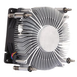 Ventilateur silencieux 4 broches pour refroidisseur CPU avec dissipateur thermique en aluminium épaissi pour Intel 1155 / 1150 / 1151, Intel 1155 / 1150 / 1151