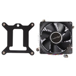 Ventilateur silencieux 4 broches pour refroidisseur CPU avec dissipateur thermique en aluminium épaissi pour Intel 1155 / 1150 / 1151, Intel 1155 / 1150 / 1151