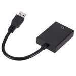 Câble convertisseur carte graphique externe USB 3.0 vers HDMI