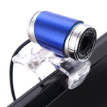 Webcam HD 480P 30fps HXSJ A860 pour ordinateur de bureau/portable, avec microphone absorbant le son de 10 m, longueur : 1,4 m, A860 Gris, A860 Bleu, A860 Rouge, A860 Rouge + Noir, A860 Noir