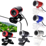 Webcam HD 480P 30fps HXSJ A860 pour ordinateur de bureau/portable, avec microphone absorbant le son de 10 m, longueur : 1,4 m, A860 Gris, A860 Bleu, A860 Rouge, A860 Rouge + Noir, A860 Noir