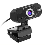 Webcam HD 720P HXSJ S50 30fps 100 mégapixels pour ordinateur de bureau / portable / Smart TV, avec microphone à absorption acoustique de 10 m, longueur de câble : 1,4 m, S50