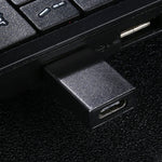 Adaptateur en alliage d’aluminium USB 3.0 mâle vers Type-C / USB-C femelle, USB 3.0 mâle vers Type-C femelle