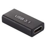 Adaptateur en alliage d’aluminium Type-C / USB-C femelle vers USB 3.0 femelle, Type-C femelle vers USB 3.0 femelle