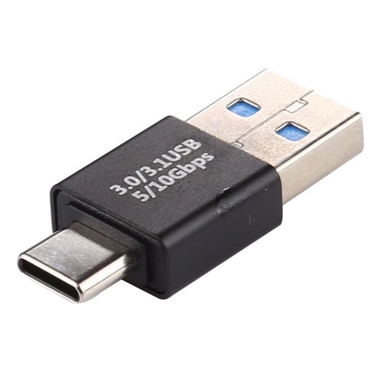 Adaptateur en alliage d’aluminium Type-C / USB-C mâle vers USB 3.0 mâle, Type-C mâle vers USB 3.0 mâle
