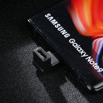 Adaptateur en alliage d’aluminium Type-C / USB-C mâle vers Type-C / USB-C femelle à angle de 90 degrés, Type-C mâle vers Type-C femelle